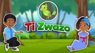 Haitian Creole Nursery RhymeTi ZwazoLittle BirdieRime PepinyèNursery Rhymes amp Kids Songs [upl. by Seagraves930]