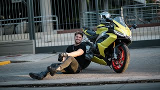 Test Aprilia RS 660  Dani Riganti 8500 km test Ride [upl. by Pawsner]