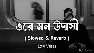 Ore Mon Udashi ওরে মন উদাসী Slowed Reverb Arijit Singh [upl. by Cedric875]