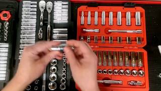 Tekton vs Gearwrench Socket Set Comparison [upl. by Fleisher]