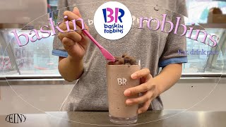 Baskin Robbins Vlog🍦  베스킨라빈스 알바 브이로그  베스킨라빈스 음료  음료제조영상 [upl. by Sineray]