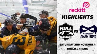 📺 GOAL HIGHLIGHT Hull Reckitt Seahawks 🦅 10 👻 Peterborough Phantoms [upl. by Yesdnil]