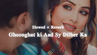 Ghoonghat Ki Aad Sy Dilber Ka  𝑺𝒍𝒐𝒘𝒆𝒅 𝒂𝒏𝒅 𝑹𝒆𝒗𝒆𝒓𝒃  Kumar sano  Alka yagnik  SHEBI × SLOWED [upl. by Ajram]