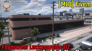 Feuerwehr Luckenwalde 112 GTAVFIVEM [upl. by Eissehc]