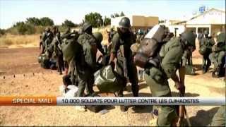 Mali  10 000 soldats pour lutter contre les djihadistes [upl. by Auqenehs]