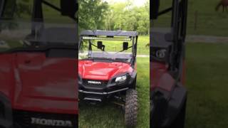 Honda pioneer 1000 50quot led light bar [upl. by Arem]