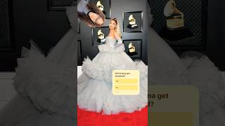 Did Ariana Grande Get Nominated for a Grammy 🤔 music grammys arianagrande wicked [upl. by Ayiak]