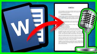 Cómo escribir en WORD DICTADO POR LA VOZ Ya no uses teclado [upl. by Elaina]