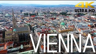 Vienna Austria  4K Drone Video [upl. by Asiruam29]