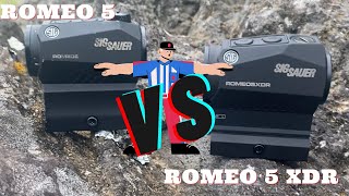 Sig Sauer Romeo 5 VS Sig Sauer Romeo 5 XDR Which is right for you [upl. by Lehte]