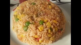 How To Make Caribbean Vegetable Fried Rice  Recipes By Chef Ricardo [upl. by Prem]