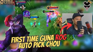 POV FIRST TIME GUNA ROG MAIN CHOU TRAINING UNTUK M5 [upl. by Wescott]