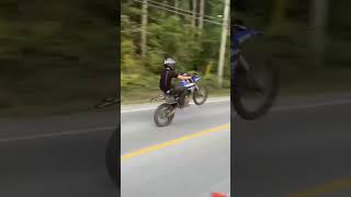 2020 yz250f power wheelie [upl. by Peony]