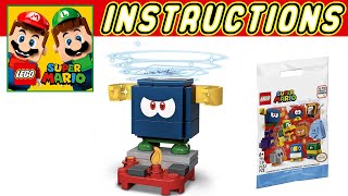 🔥LEGO Instructions  Bully  71402  LEGO Super Mario Character Packs Series 4🔥 [upl. by Aiker]