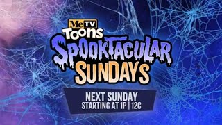 MeTV Toons Presents Spooktacular Sunday Next Sunday Starting At 1P  12C On MeTV Toons WMEI [upl. by Dyun]