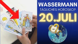 Interessante Wendung 😮🤭 Horoskop  Wassermann  20Juli 2022 [upl. by Biles836]