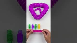 Change color OddASMR POP diy satisfyingvideos relaxing creative oddasmr colors Robot TUBE [upl. by Anatsirhc]