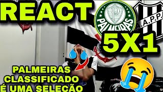 REACT PALMEIRAS 5 X 1 PONTE PRETA  MELHORES MOMENTOS  PAULISTÃO 2024 CINCUNNNNNVERDÃO GOLEOU [upl. by Nivlam]