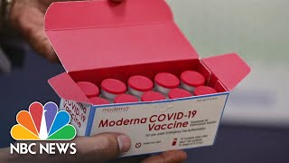 Moderna Recommends Third Covid Booster Shot [upl. by Jerrilee297]