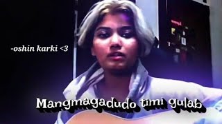 Mangmagadudo timi gulab  oshin karki  Ruchal [upl. by Hsot78]