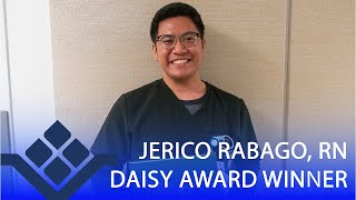 Jerico Rabago RN  DAISY Award Winner [upl. by Kenzie623]