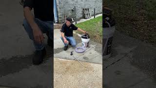 PAVER SEALER BUCKET LID SPRAYER [upl. by Ennairol]