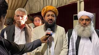 Media Talk Maulana Rashid Mahmood Soomro With KTN News After All Party conference [upl. by Nykal]