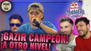 ¡GAZIR BICAMPEÓN DE RED BULL vs UN ALEK QUE ESTUVO A LA ALTURA [upl. by Lenette]