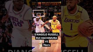 DAngelo Russell and Rui Hachimura Highlights vs 76ers [upl. by Stine383]