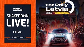 🔴 Shakedown LIVE  WRC Tet Rally Latvia 2024 [upl. by Dagmar]