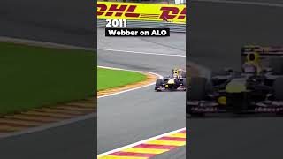 The Best Overtakes at Eau Rouge f1 [upl. by Saleme747]