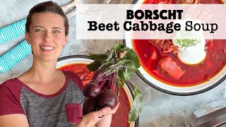 How to make Ukrainian Borscht in the Instant Pot [upl. by Felicie33]