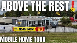 A TRIPLE WIDE mobile home that TOPS them all New Prefab House Tour [upl. by Wandis]