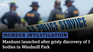 Manhunt launched after grisly discovery of 5 bodies in Windmill Park [upl. by Lewan]