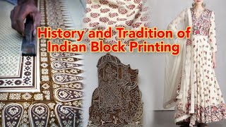 History of Indian Block printing  Traditional Block Prints of India  Block Printing  Part5 LFD15 [upl. by Grous]