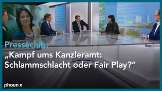 Presseclub quotKampf ums Kanzleramt Schlammschlacht oder Fair Playquot [upl. by Ayoral]