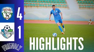 HIGHLIGHTS FRIENDLY  SOGDIANA 41 OLYMPIC  Nazorat uchrashuvi  Videolavhalar🎥 [upl. by Aleahs]