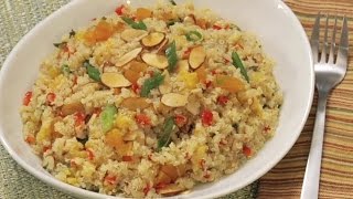 Quinoa with Almonds amp Apricots [upl. by Frisse]