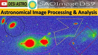 PART5 ds9 Astronomy Tutorial Measuring Flux in Apertures Image processing amp analysis DESI ASTRO [upl. by Ayoras830]