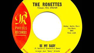 1963 HITS ARCHIVE Be My Baby  Ronettes a 1 record [upl. by Aihcsrop]