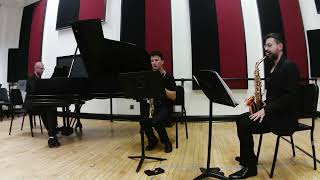 Manhattan School of Music quotThe Unstoppable Fear Machinequot KellyMarie Murphy  Klonos Trio [upl. by Shulins]