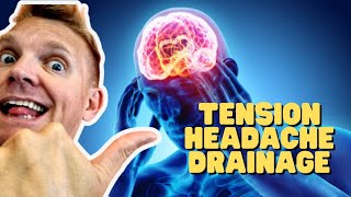 How to drain your TENSION HEADACHE away tensionheadache [upl. by Aseneg]