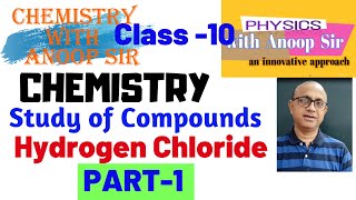 chemistry icse 10hydrogen chloridepart 1 [upl. by Clellan]