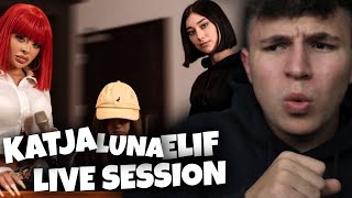 🤯SIE HARMONIEREN SO GUTReaktion  KATJA x ELIF x LUNA  HIGHWAY LIVE SESSION  PtrckTV [upl. by Eirrehs469]