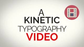 Kinetic typography promo video [upl. by Ardnu]