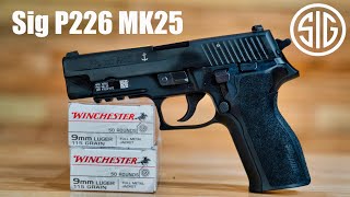 Sig P226 MK25 Review  Is Double Action Still Relevant [upl. by Drais]