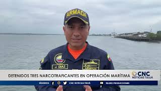 La Armada de Colombia incauta más de 17 toneladas de marihuana en el pacífico [upl. by Martelli]