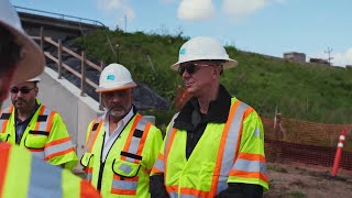 Touring Caltrans’ Auxiliary Lanes Project In Sacramento [upl. by Dam]