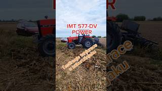 IMT 577DV POWERTestiranje tanjirace u kukuruzu balkan farming imt577dv agriculture [upl. by Vivien]