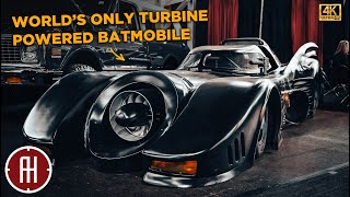 Worlds Only Turbine Powered 1989 Batmobile [upl. by Tirrej152]